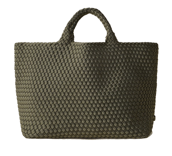 paul warmer NAGHEDI ST BARTHS LARGE TOTE OLIVE