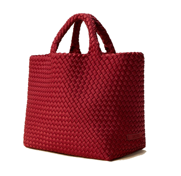 Paul Warmer NAGHEDI ST BARTHS MEDIUM TOTE ROSSO