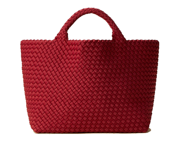 paul warmer NAGHEDI ST BARTHS MEDIUM TOTE ROSSO
