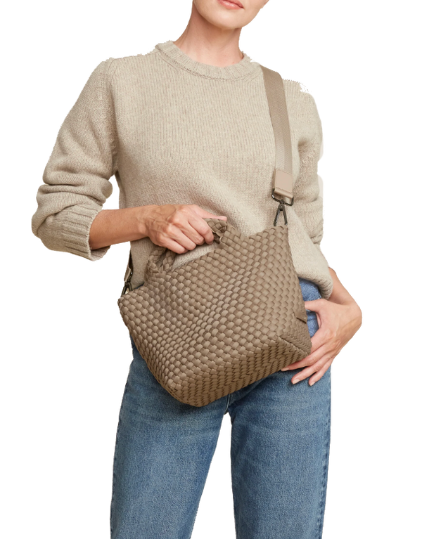 Paul Warmer NAGHEDI ST BARTHS SMALL TOTE CASHMERE