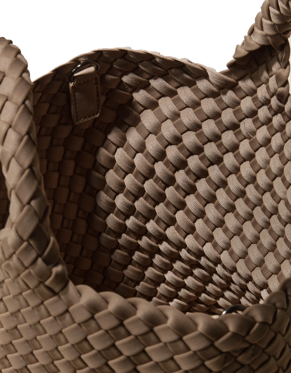 Paul Warmer NAGHEDI ST BARTHS SMALL TOTE CASHMERE