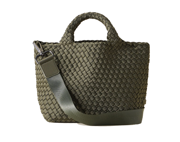 paul warmer NAGHEDI ST BARTHS SMALL TOTE OLIVE