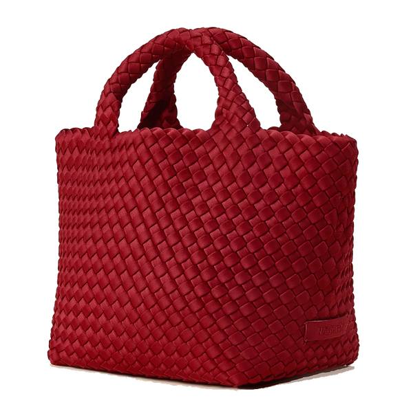 Paul Warmer NAGHEDI ST BARTHS SMALL TOTE ROSSO