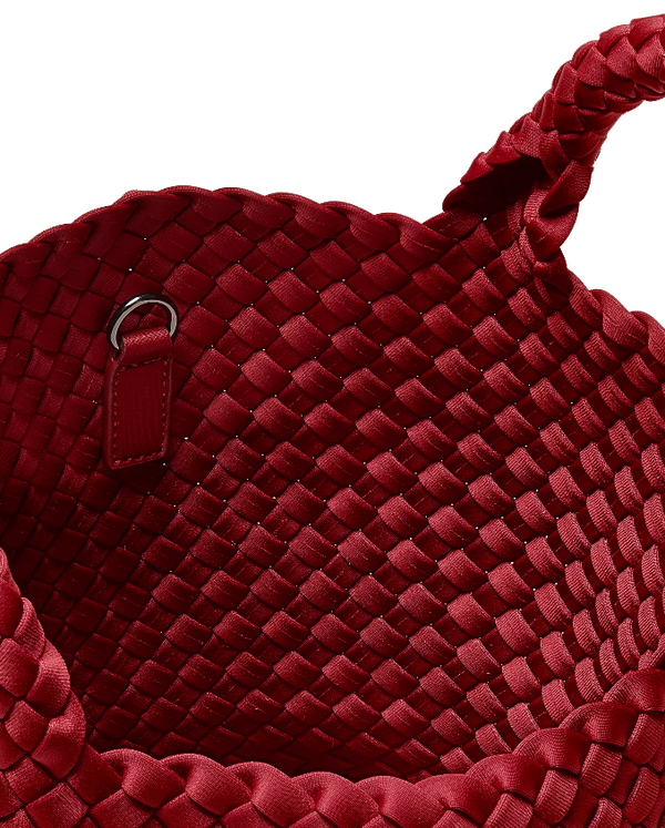 Paul Warmer NAGHEDI ST BARTHS SMALL TOTE ROSSO