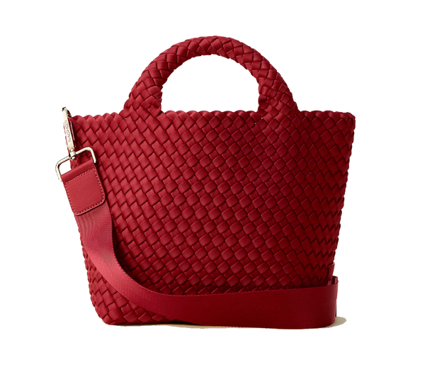 paul warmer NAGHEDI ST BARTHS SMALL TOTE ROSSO