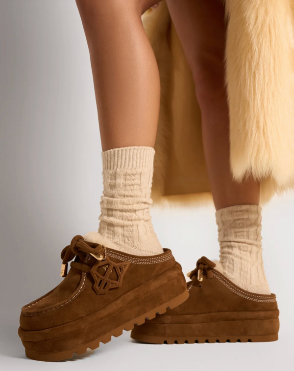 Paul Warmer NAKED WOLFE BLIZZARD MULE TAN