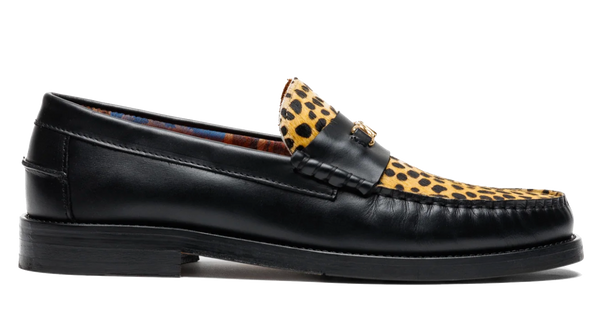paul warmer NAKED WOLFE RIVIERA LOAFER leopard