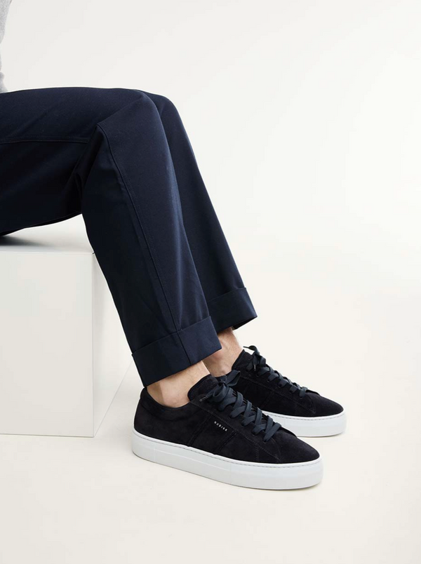 Paul Warmer NUBIKK JAGGER MORRIS NAVY SUEDE