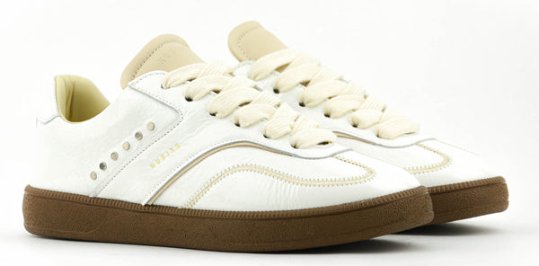 Paul Warmer NUBIKK RAY OWEN STUDS WHITE SNEAKER