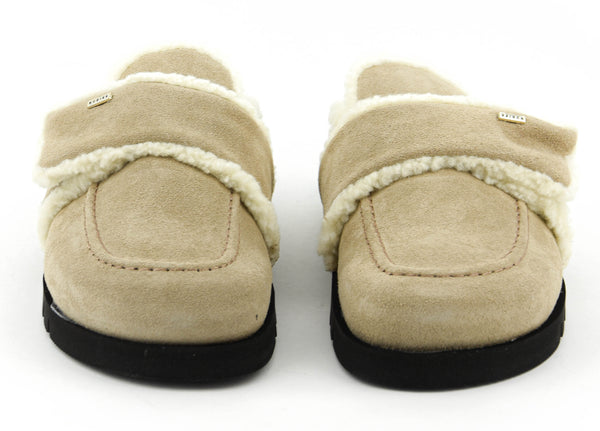 Paul Warmer NUBIKK TEDDY FUR TAUPE SUEDE