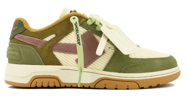 paul warmer OFF WHITE OUT OF OFFICE FOREST GREEN