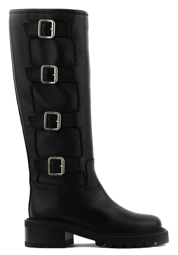 paul warmer PAUL WARMER 4 BUCKLE BIKER BLACK