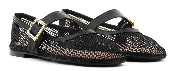 Paul Warmer PAUL WARMER BALLERINA MESH BLACK