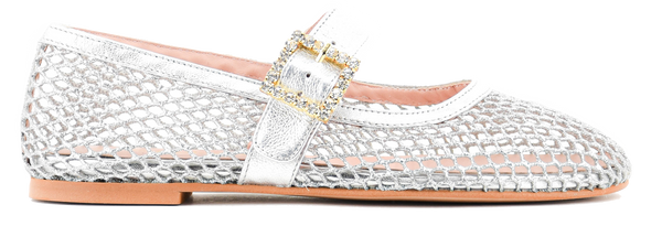 paul warmer PAUL WARMER BALLERINA MESH SILVER