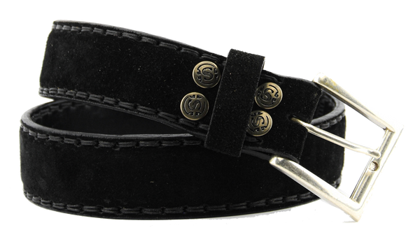 paul warmer PAUL WARMER BELT STUDDED BLACK