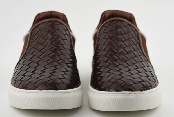 Paul Warmer PAUL WARMER BRAIDED LOAFER BROWN