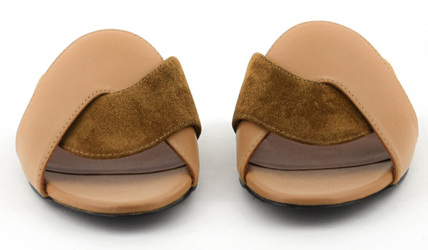 Paul Warmer PAUL WARMER CRISS CROSS SANDAL BEIGE