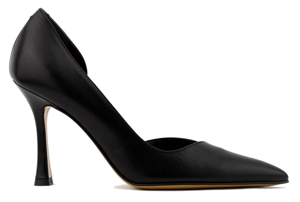 paul warmer PAUL WARMER D'ORSAY PUMP BLACK 90