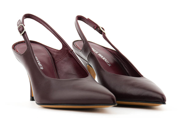 Paul Warmer PAUL WARMER DECADENT SLING PUMP BORDO