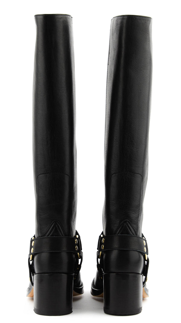 Paul Warmer PAUL WARMER ICONIC BIKER BOOT BLACK