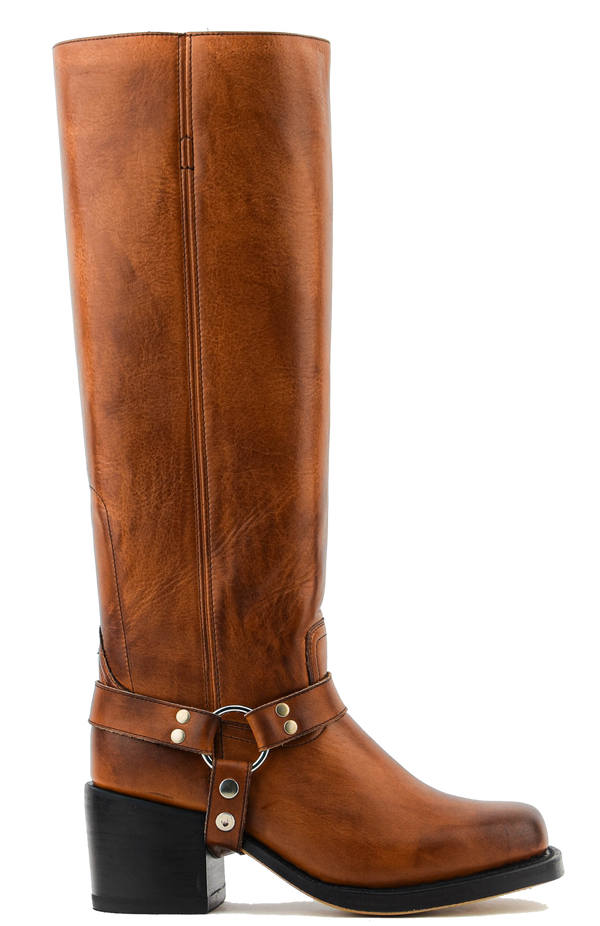 paul warmer PAUL WARMER ICONIC BIKER BOOT CUOIOI