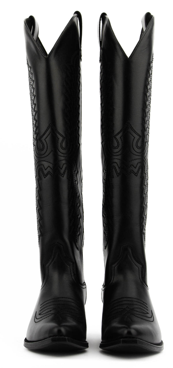 Paul Warmer PAUL WARMER ICONIC WESTERN BOOT BLACK