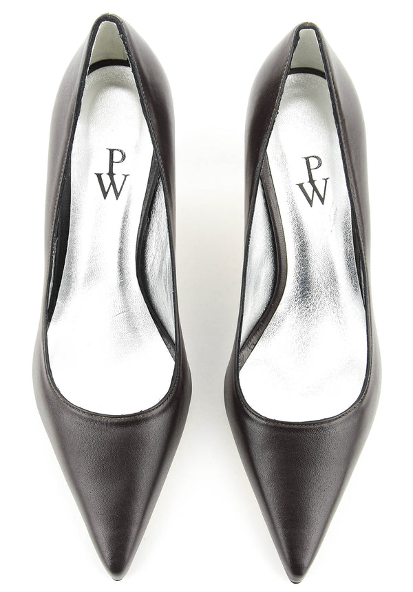 Paul Warmer PAUL WARMER KATE PUMP DARK BROWN