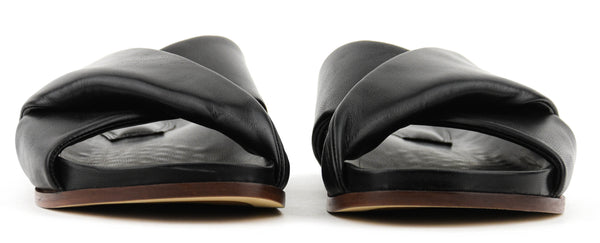 Paul Warmer PAUL WARMER TWISTED NAPPA SANDAL BLACK