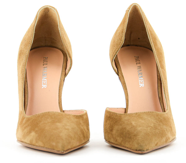 Paul Warmer PAULWARMER D'ORSAY PUMP CAMEL