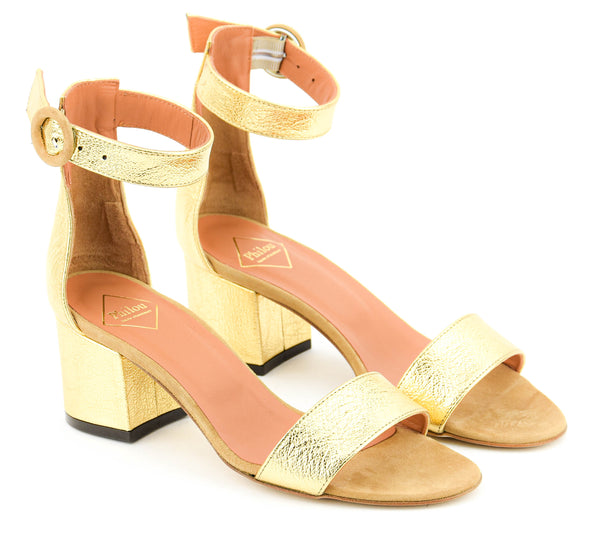 Paul Warmer PHILOU COMO 50 SANDAL GOLD