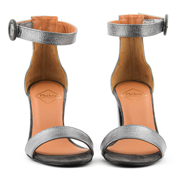 Paul Warmer PHILOU COMO SANDAL 75 METALLIC