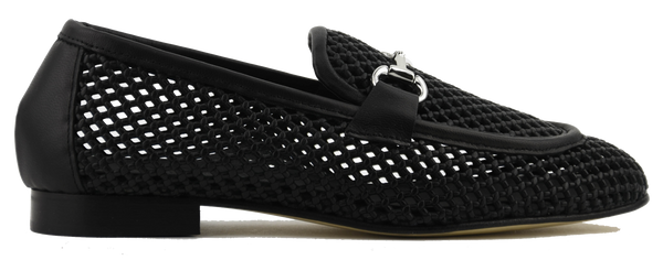 paul warmer POEVE MESH LOAFER BLACK