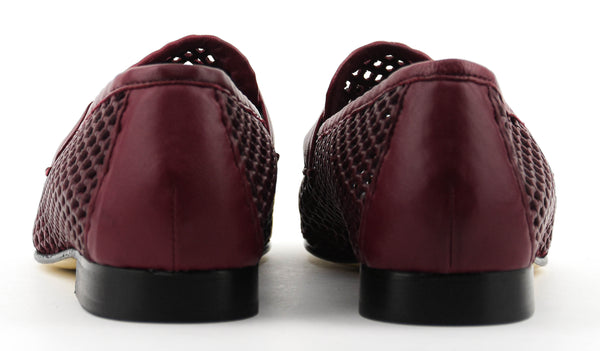 Paul Warmer POEVE MESH LOAFER BORDEAUX