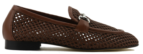 paul warmer POEVE MESH LOAFER CUOIO