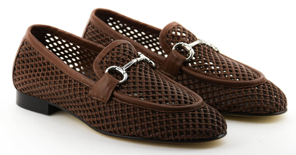 Paul Warmer POEVE MESH LOAFER CUOIO