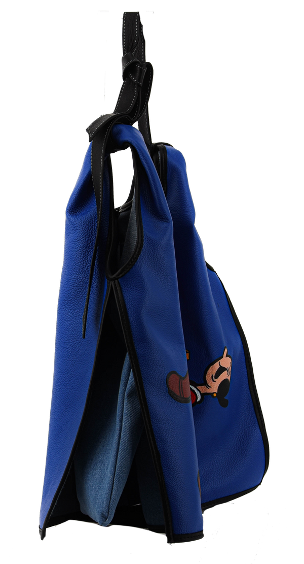 Paul Warmer POPEYE SHOPPER DANCING BLUE