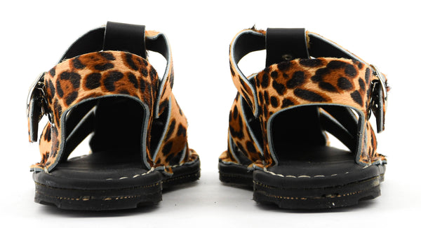 Paul Warmer PORT MENORCA AQUA SANDAL LEOPARD