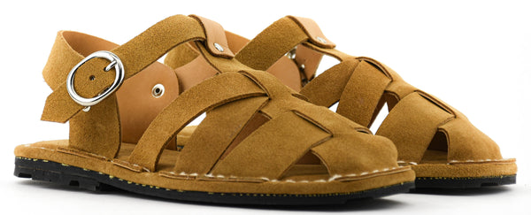 Paul Warmer PORT MENORCA AQUA SANDAL WOOD