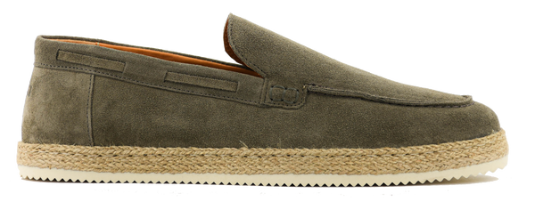 Paul Warmer POSA ESPADRILLE SUEDE DRIZZLE