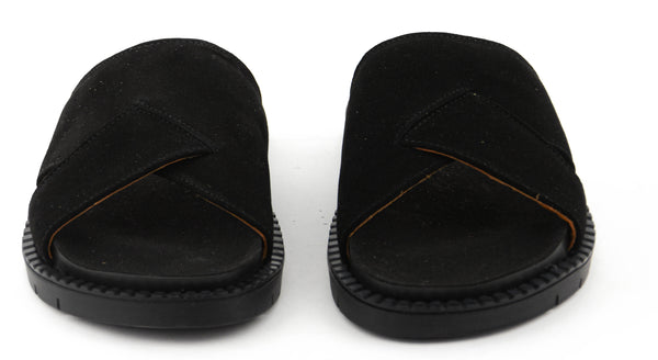 Paul Warmer POSA SEA SLIDE SUEDE BLACK