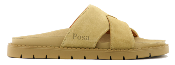 paul warmer POSA SEA SLIDE SUEDE DARK SAND
