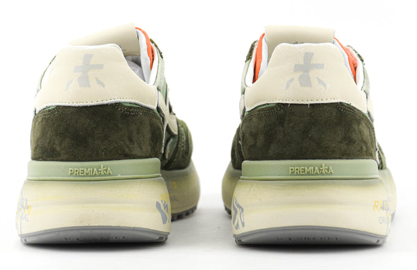 Paul Warmer PREMIATA MICK SNEAKER GREEN WASHED