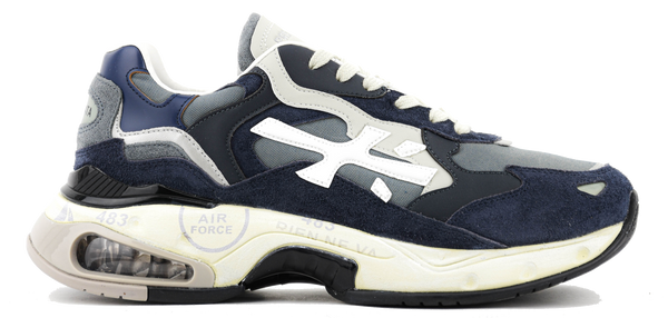 paul warmer PREMIATA SHARKY SNEAKER BLUE