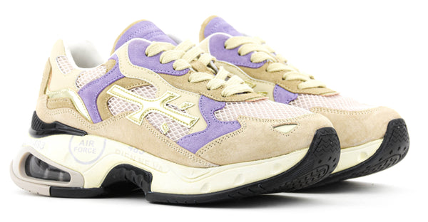 Paul Warmer PREMIATA TIMELESS SHARKYD BEIGE LILA