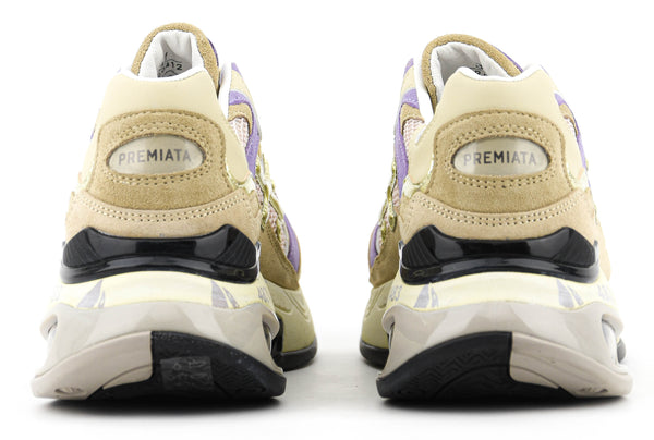 Paul Warmer PREMIATA TIMELESS SHARKYD BEIGE LILA