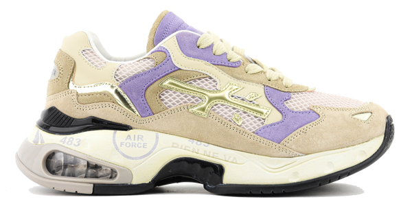 paul warmer PREMIATA TIMELESS SHARKYD BEIGE LILA
