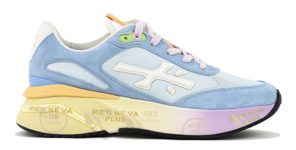 paul warmer PREMIATA TIMELESS TRAINER MOERUND BLUE