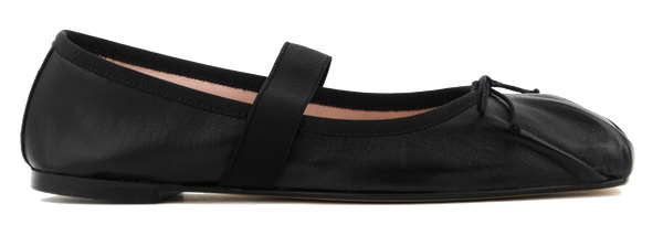 paul warmer PRETTY BALLERINA CAMILE PLEATED BLACK