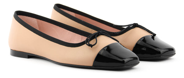 Paul Warmer PRETTY BALLERINA CAMILLE NUDE BLACK