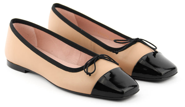 Paul Warmer PRETTY BALLERINA CAMILLE NUDE BLACK